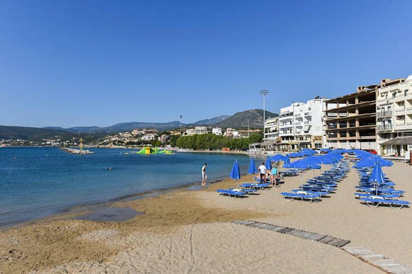Stunning Seaview Town Apartment Ágios Nikólaos Екстериор снимка