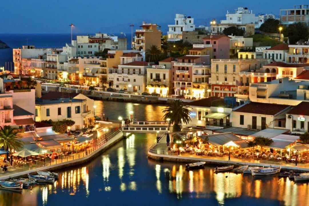 Stunning Seaview Town Apartment Ágios Nikólaos Екстериор снимка